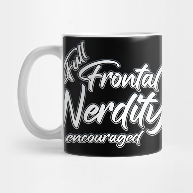 Full Frontal Nerdity grey by Shawnsonart